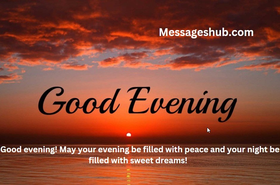 Good Evening Prayer Message for a Friend